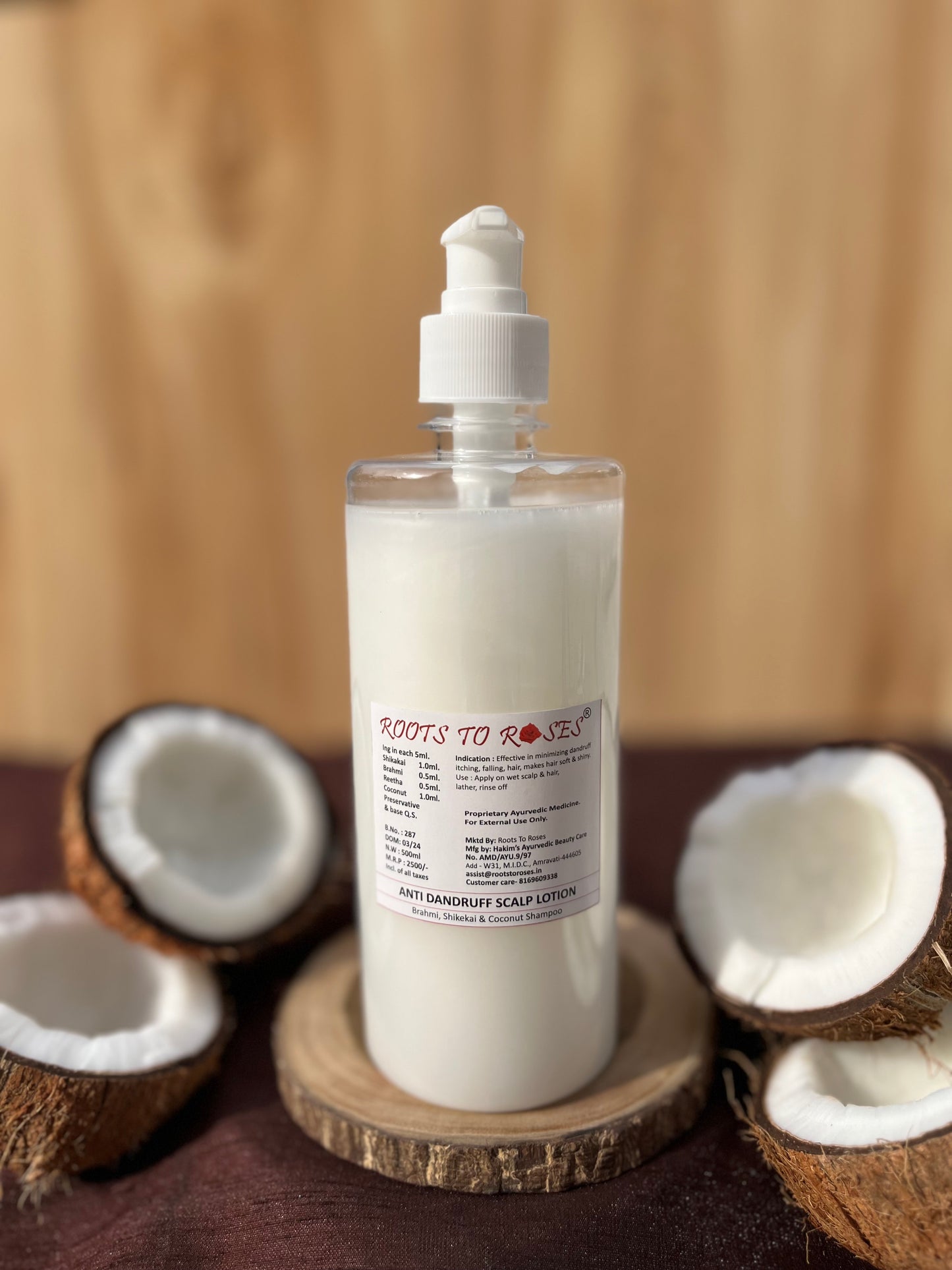 Anti-dandruff Coconut Shampoo